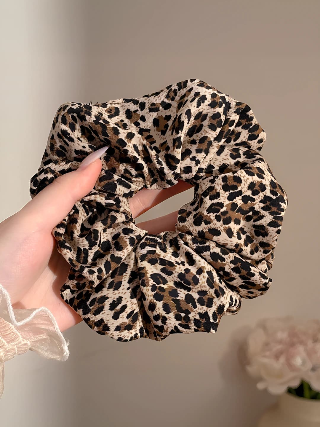 Kichik leopard soch tasi taxminan 16 cm