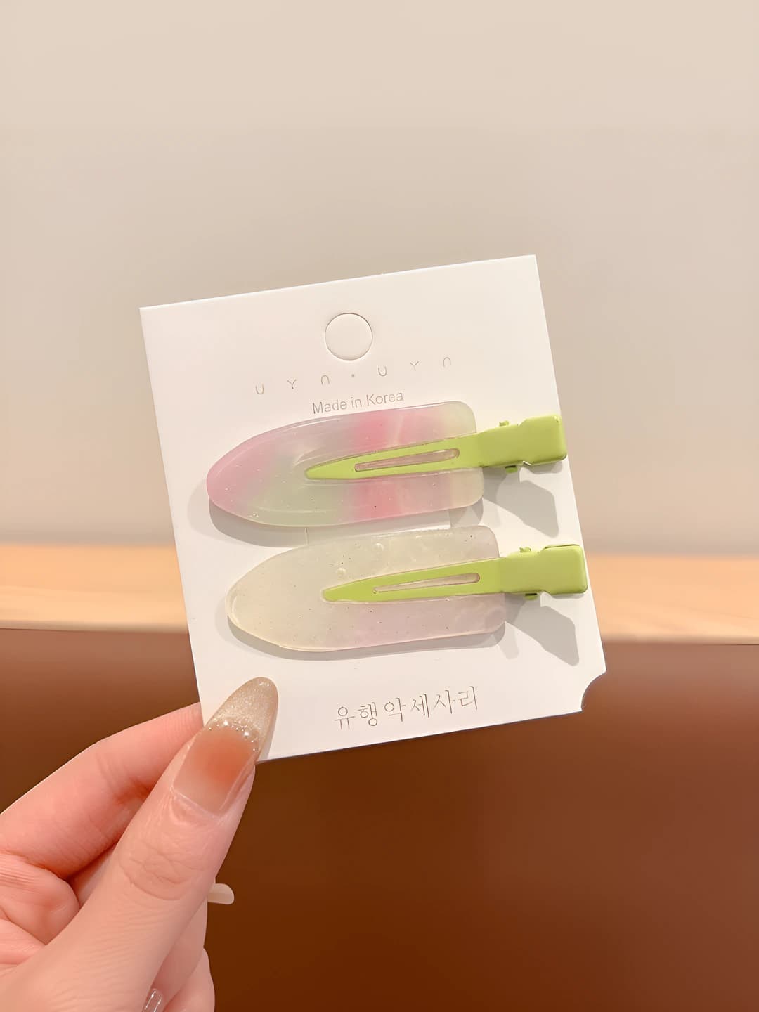 6# Fruit green 2 pcs - 6.5 cm