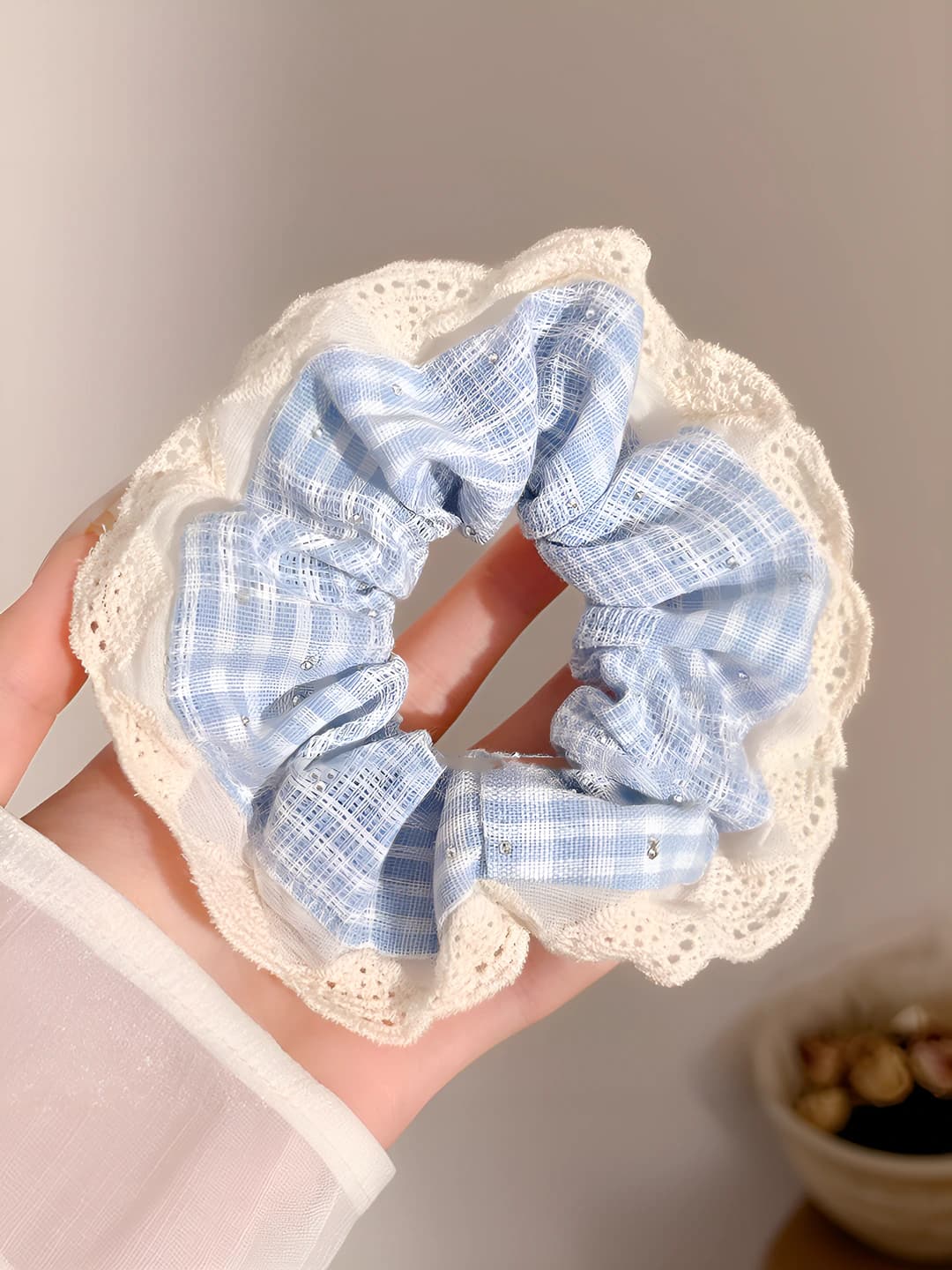 Blue rhinestone 10 cm