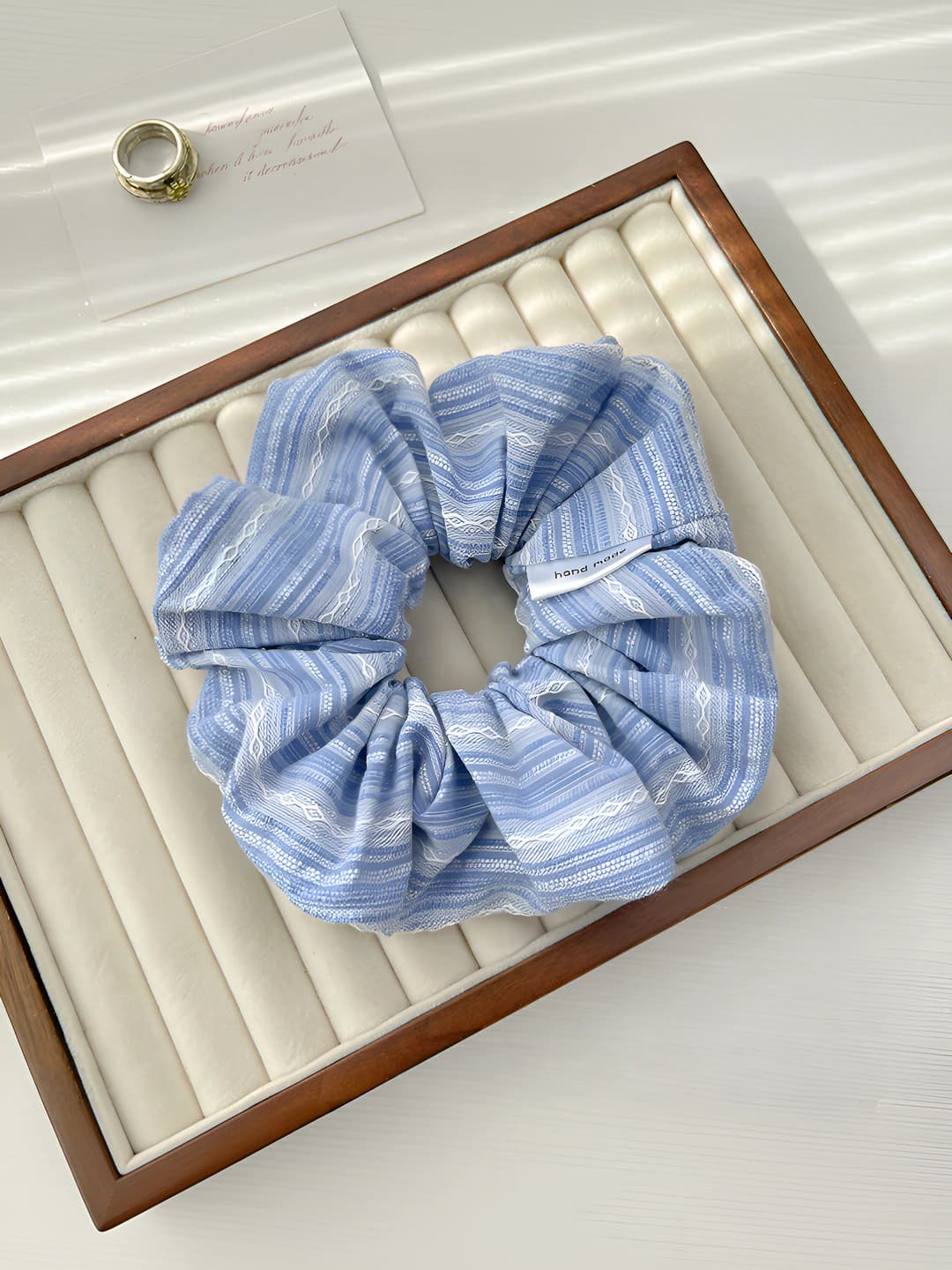 6# Sea salt, striped, blue