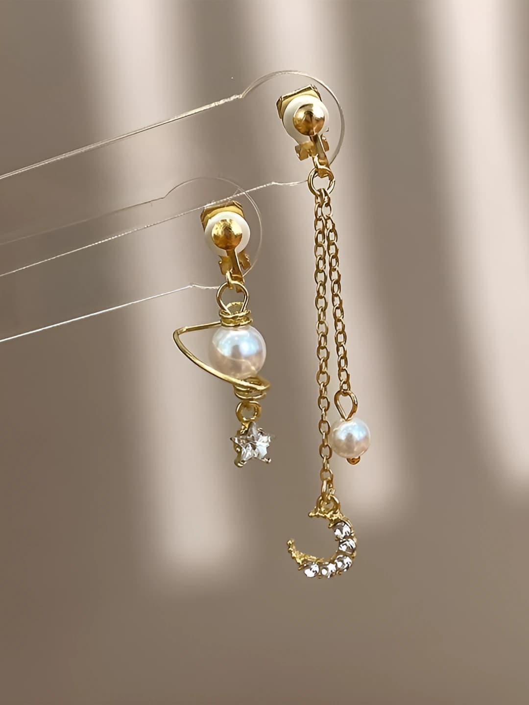 Moon pearl asymmetric