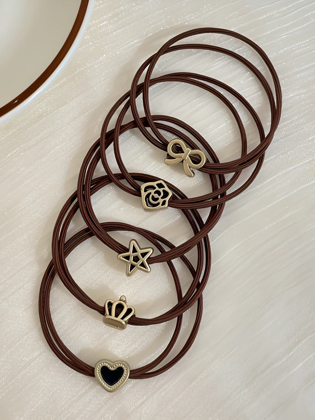 2# Brown mixed 5 pcs