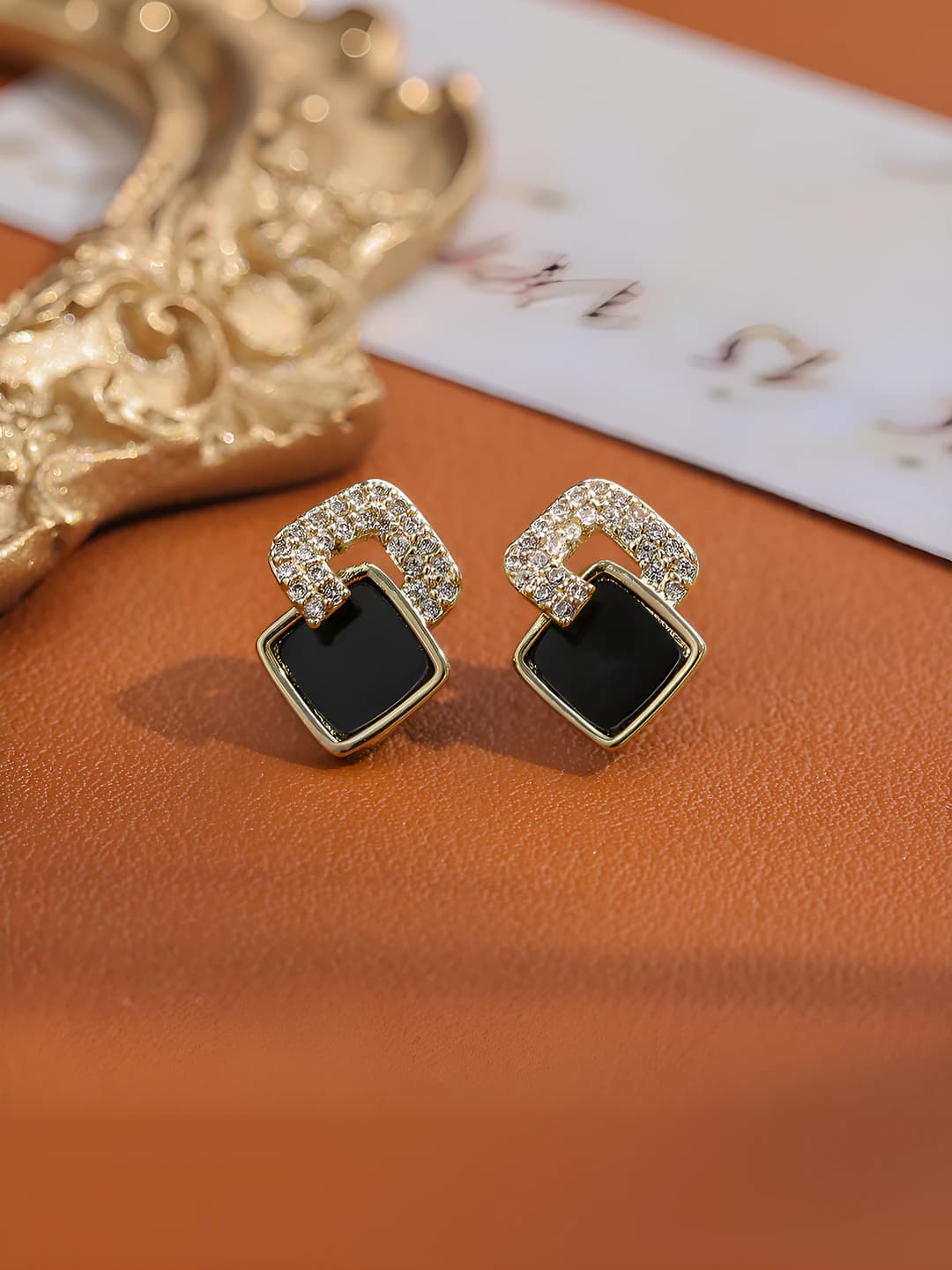 Black square, diamond, S925
