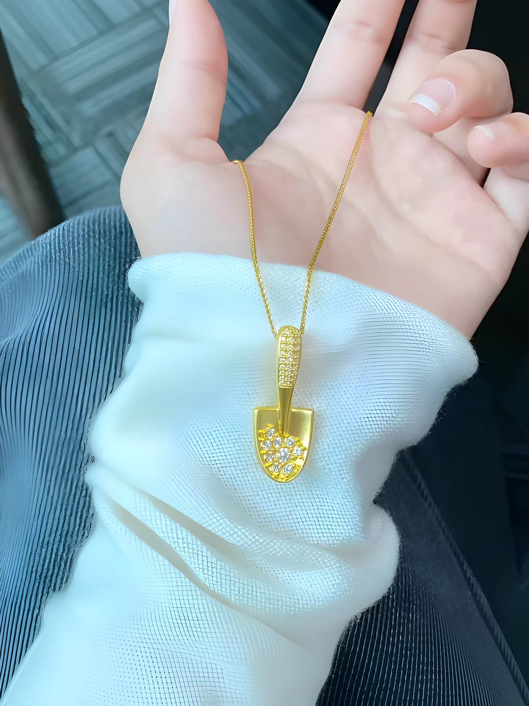 Gold (real gold plating)
