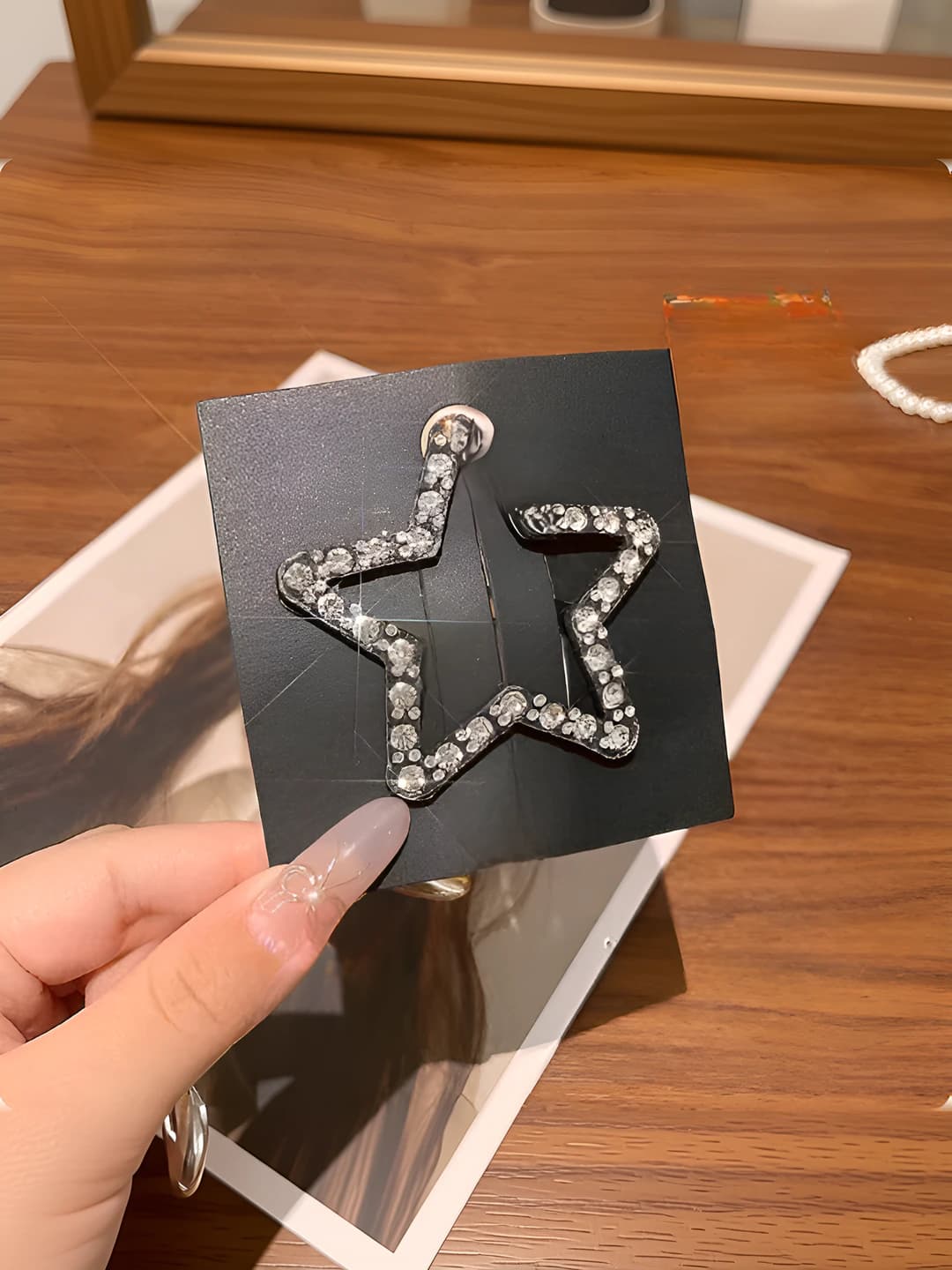 White five-point star
