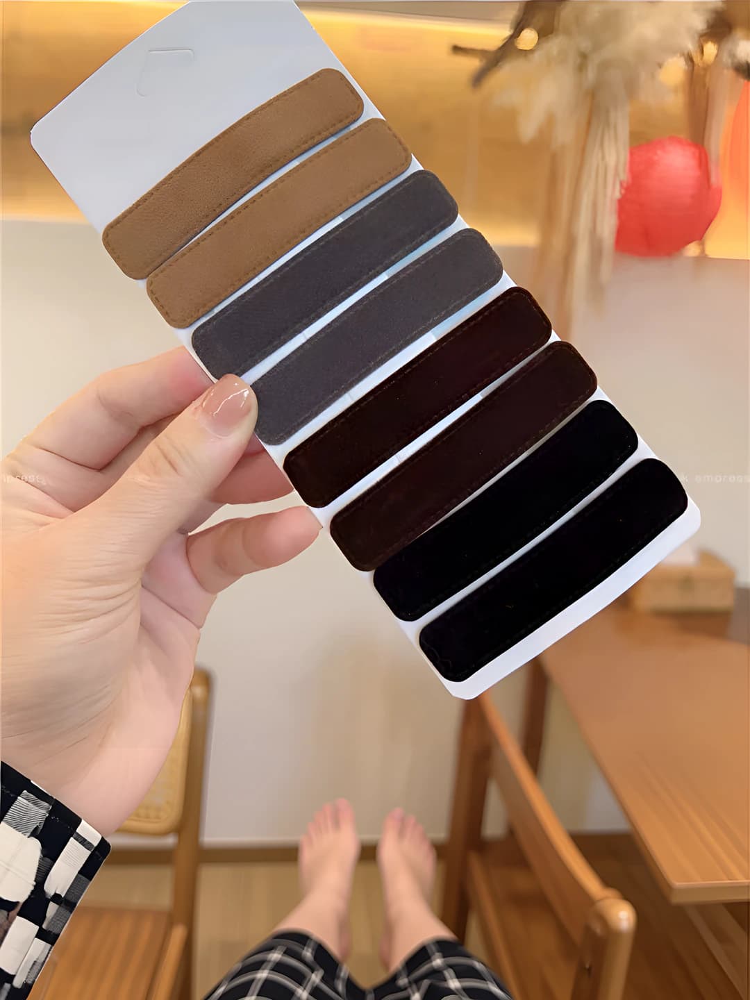 2# Smooth - Black, brown, grey, coffee 8 pcs ~7cm