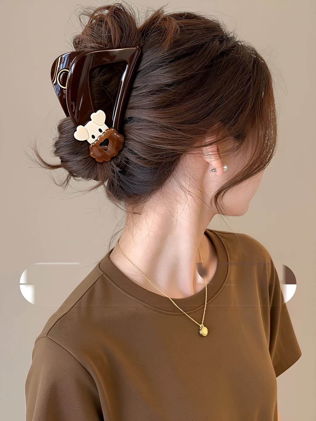 1# Puppy clip, AB side, 9.5 cm