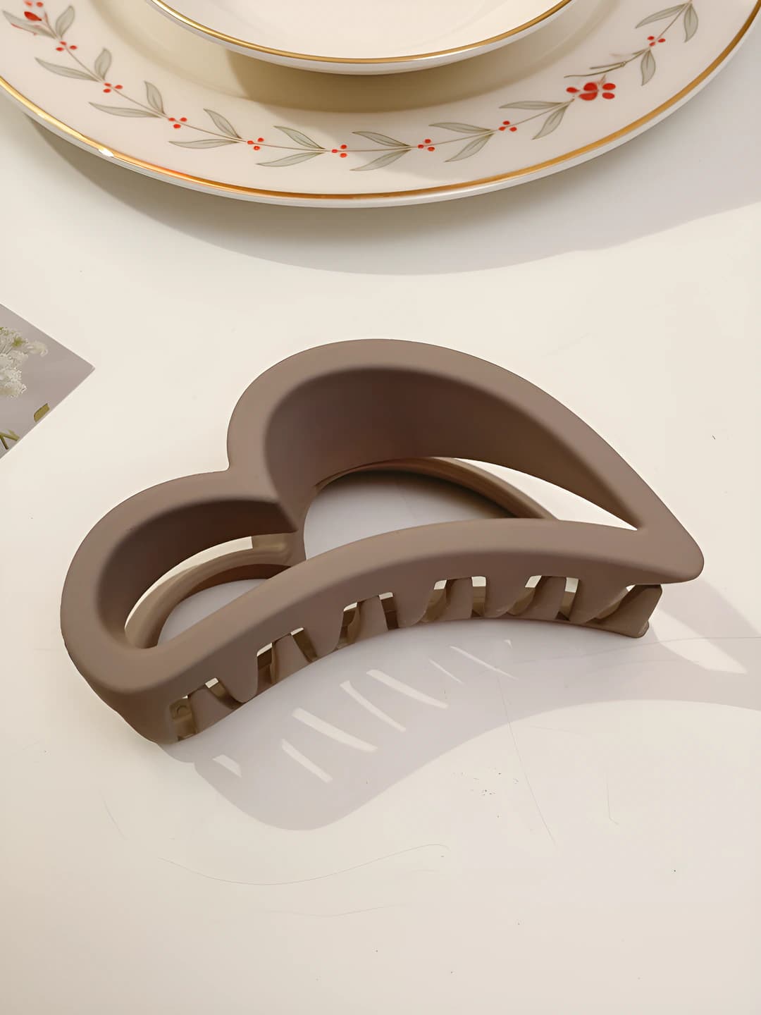 2# Light coffee, length 9cm, width 3.5cm