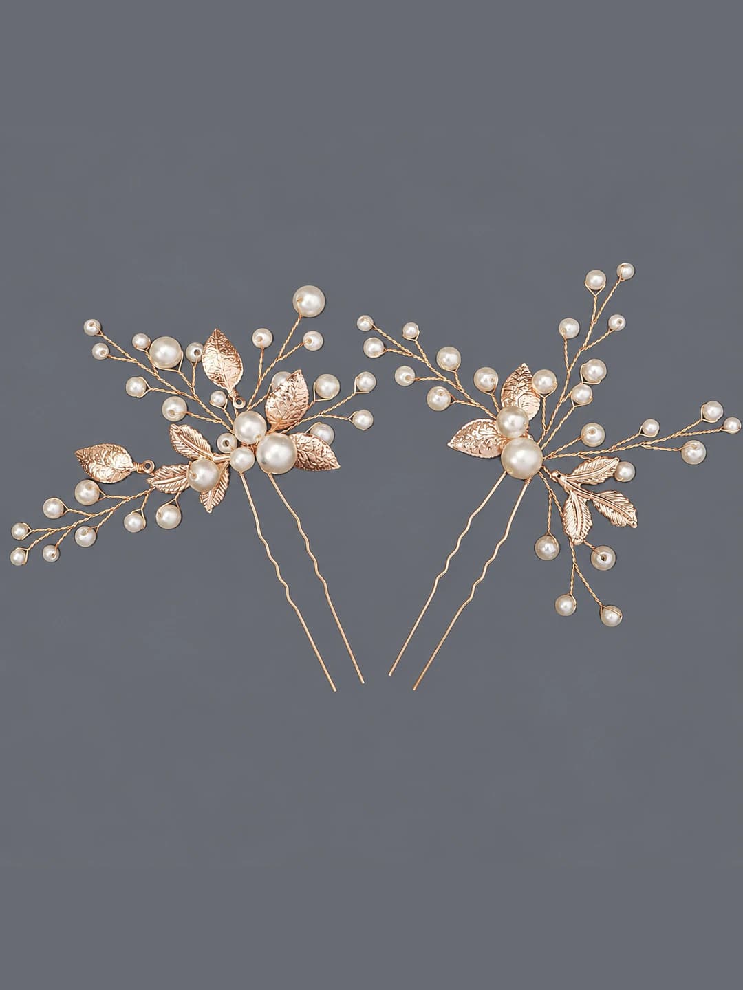 Gold vintage hairpin