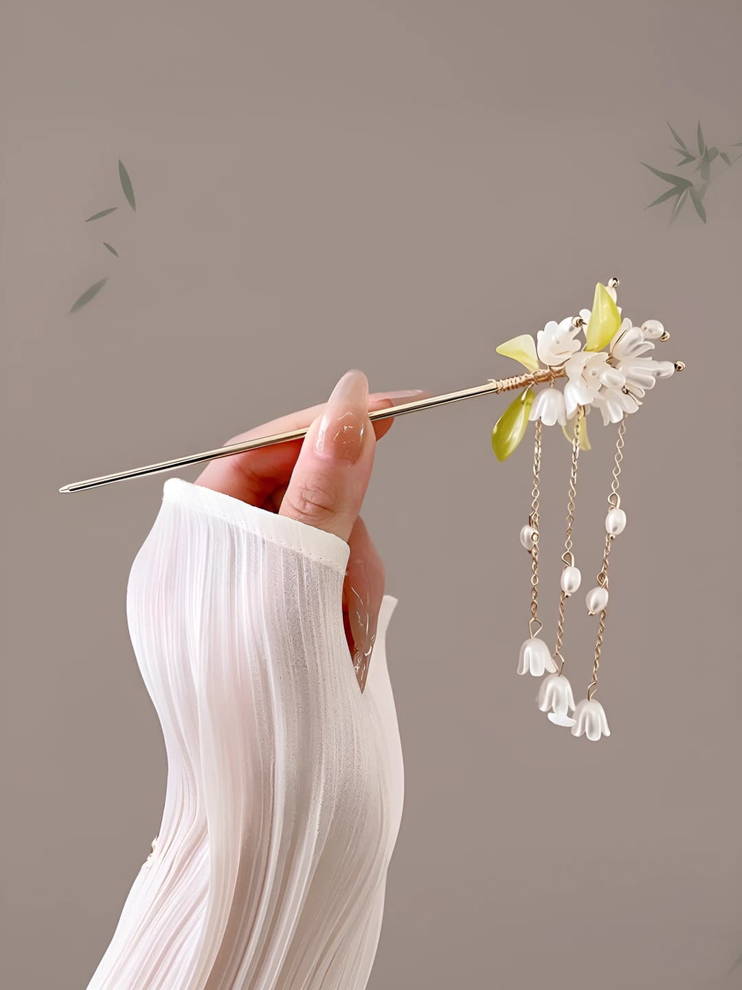 3# New bell flower tassel (in bag)