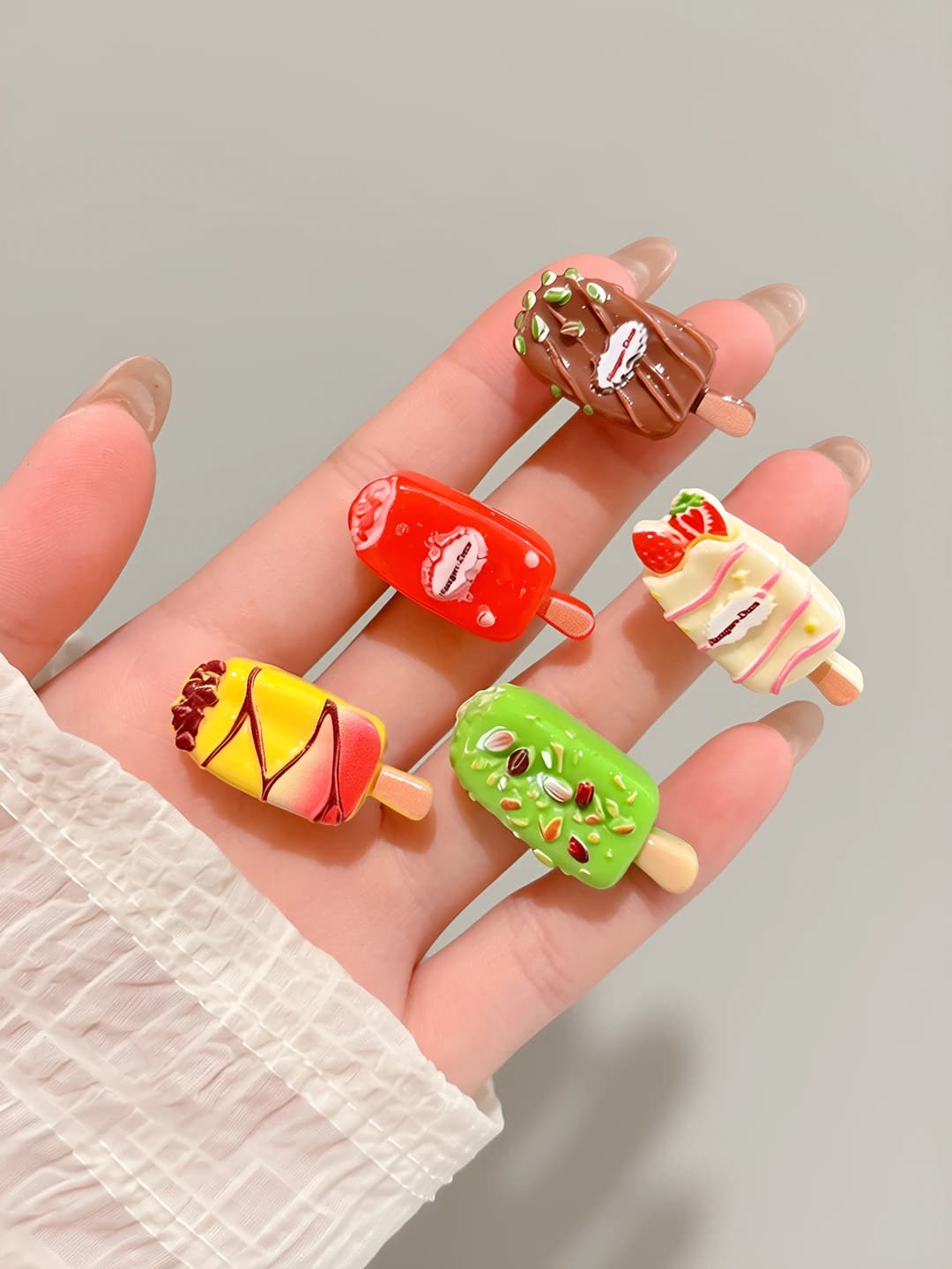 8# Assorted popsicles, 5 pcs