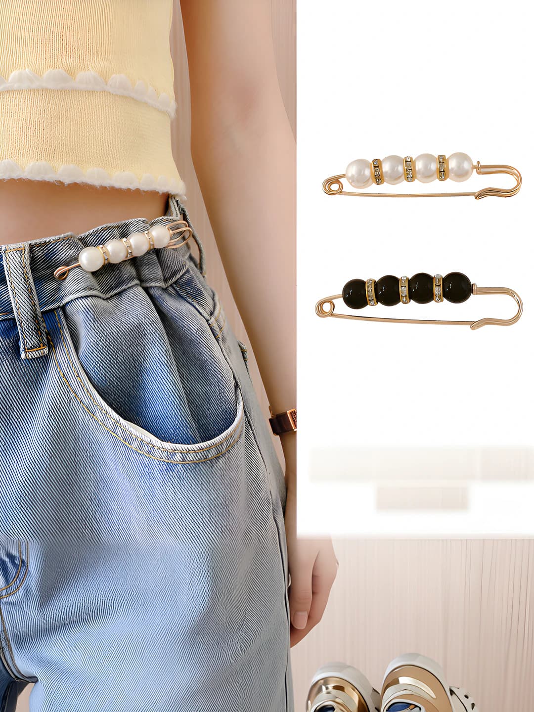 6# Pearl, 2 pcs