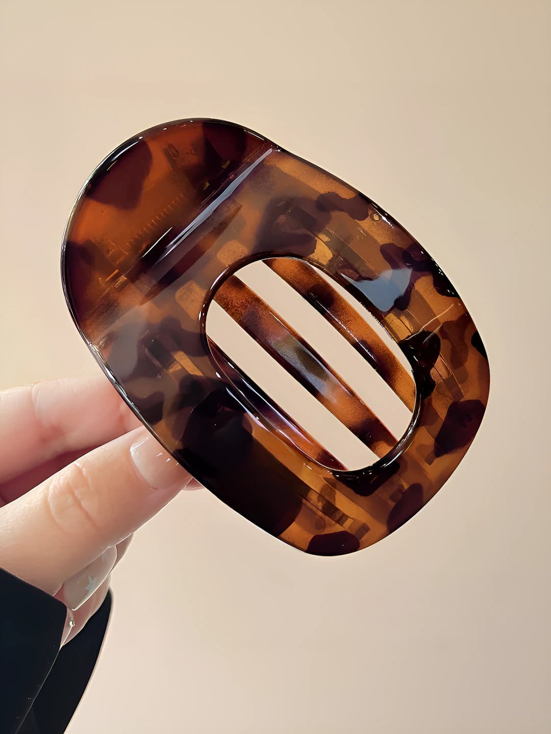 Vintage moyqo'zi qisqich - AIMENG vintage uslub [Amber moyqo'zi qisqich]