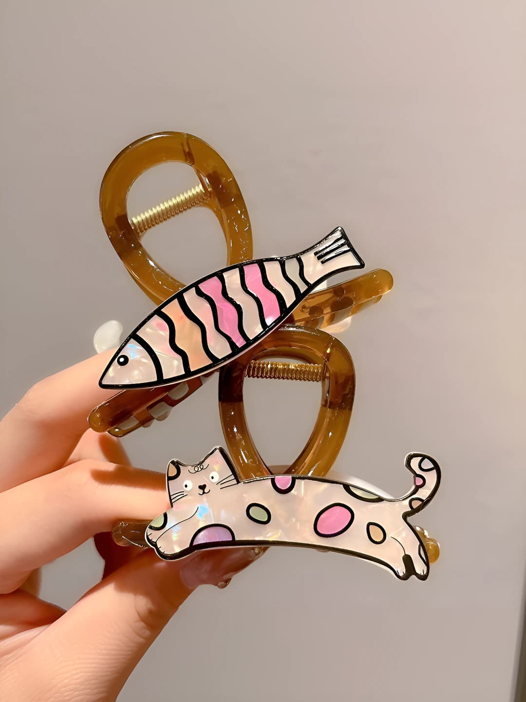 1# Кошка и рыба 8 см