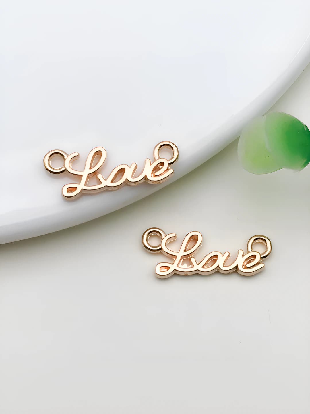 1 pc love letters 20x8mm-0.7g-11593