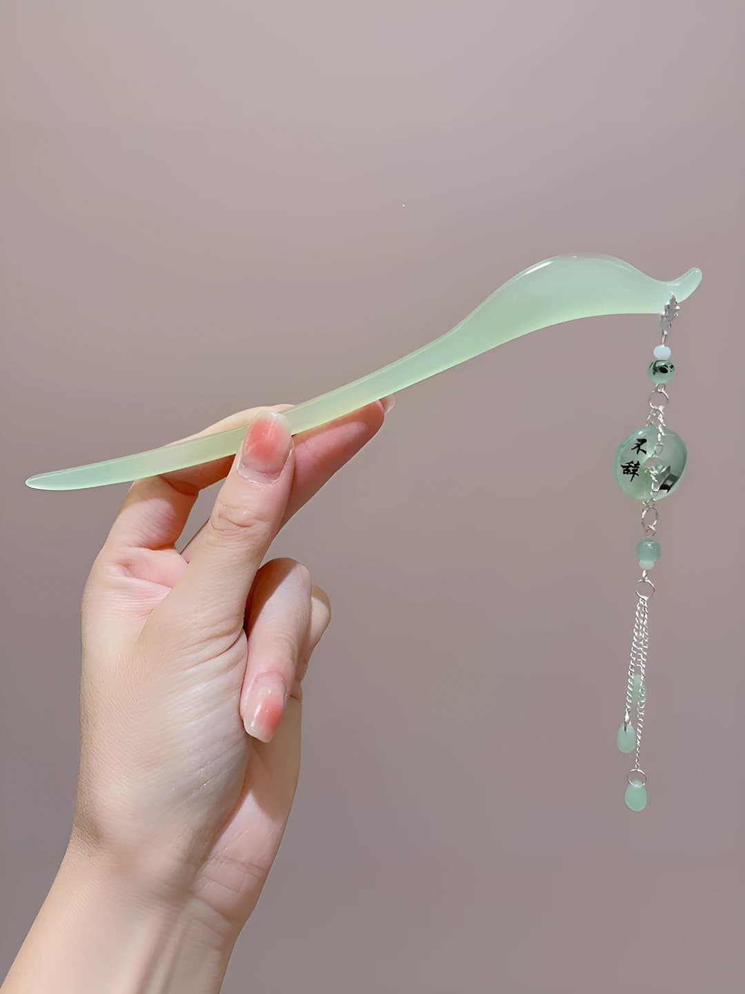 41# Black mountain calligraphy, safety pendant hairpin