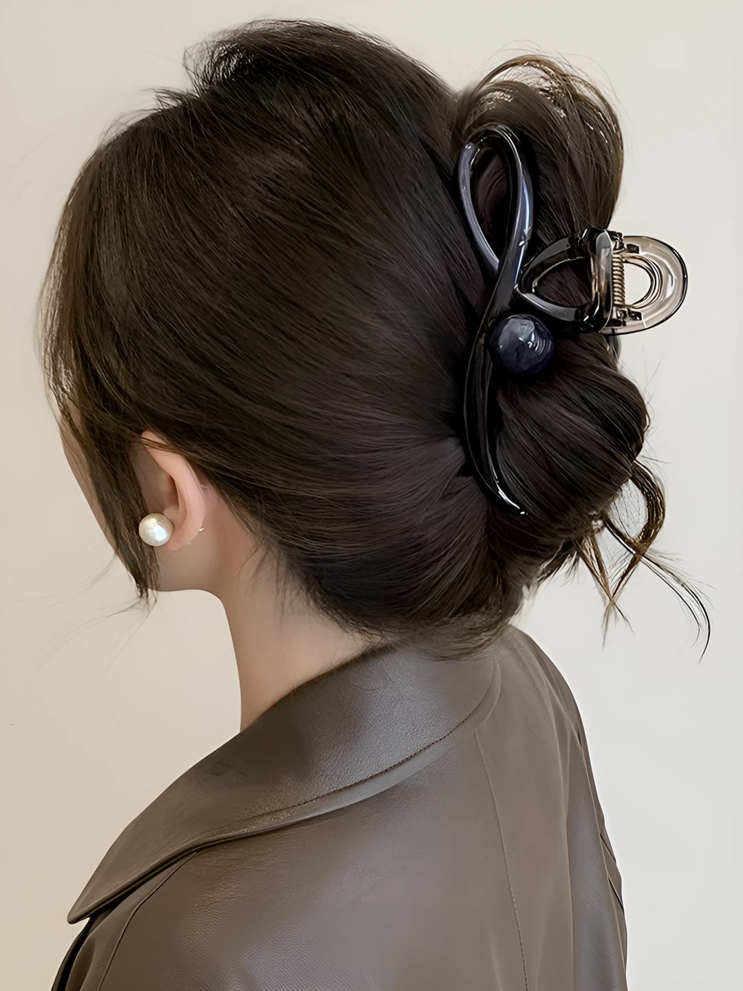 Clear grey, large 13 cm