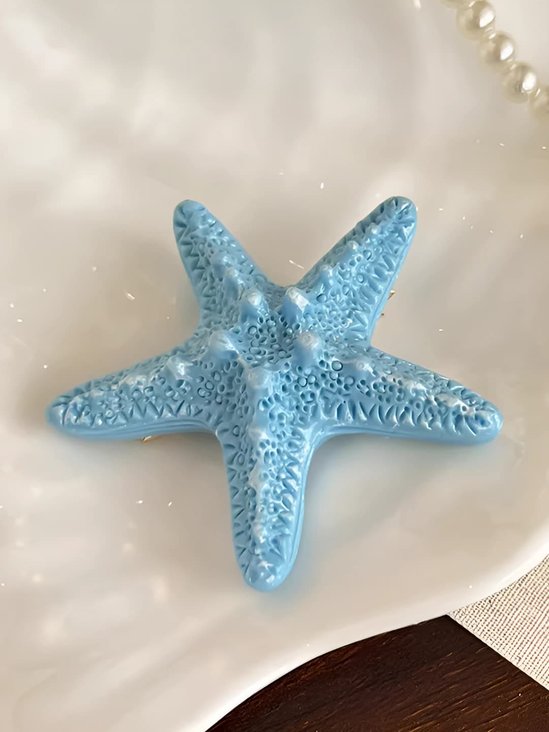 1# Starfish, blue, 5.5 cm