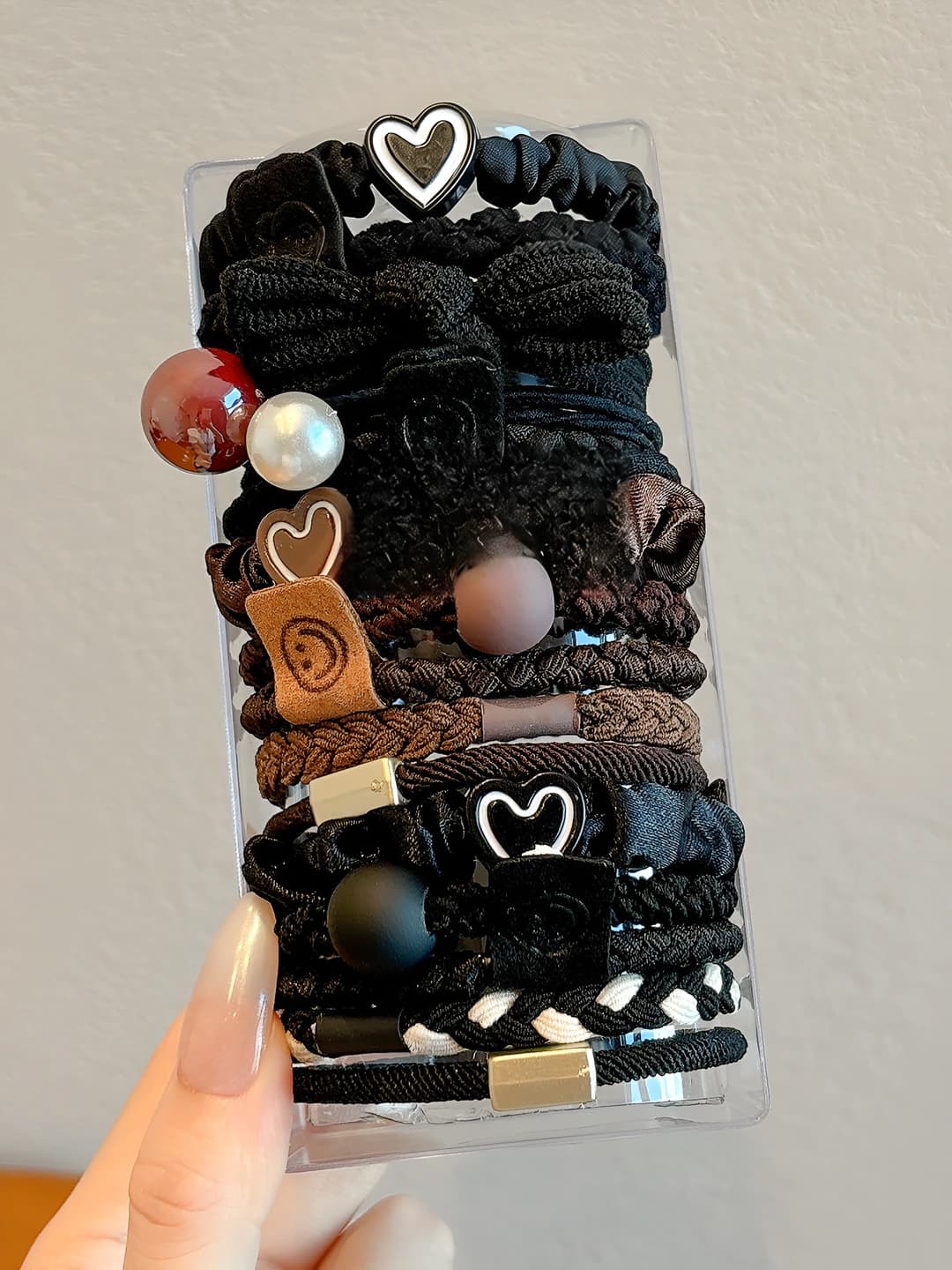 Pearl black 15-piece set