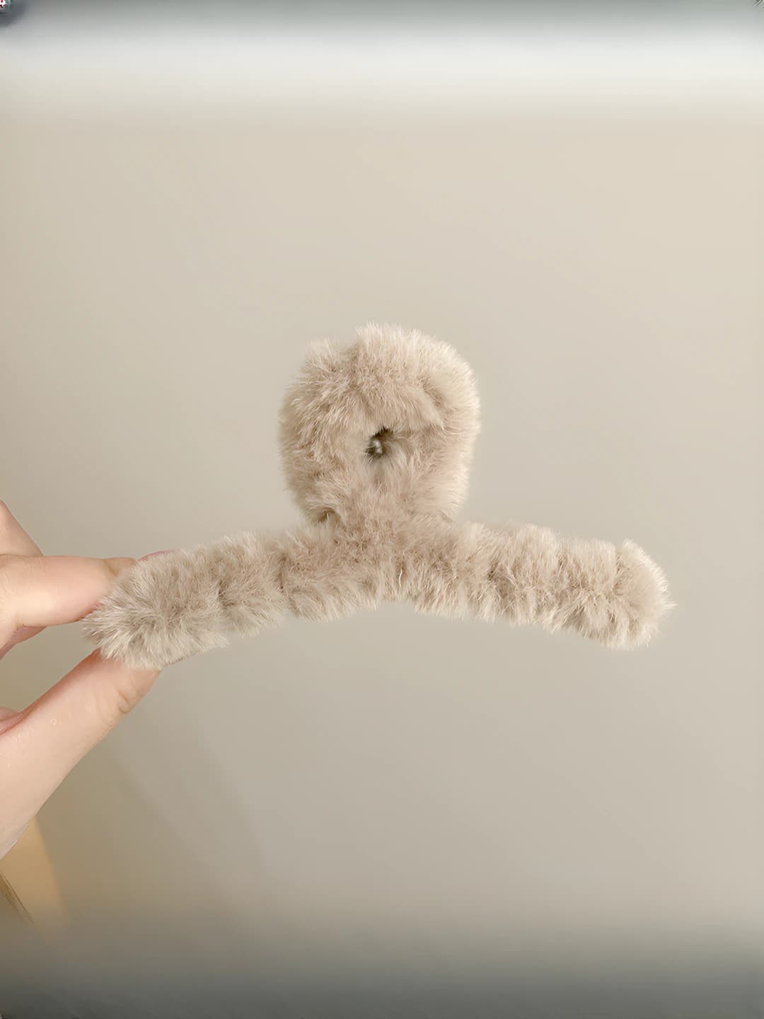 Тёмно-кофейный зажим 13CM