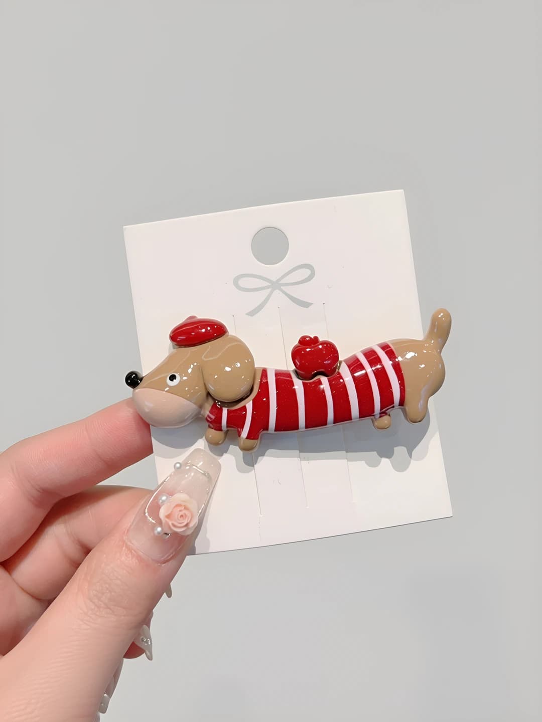 3# Красно-кофейный, 1 шт, ~4.5cm