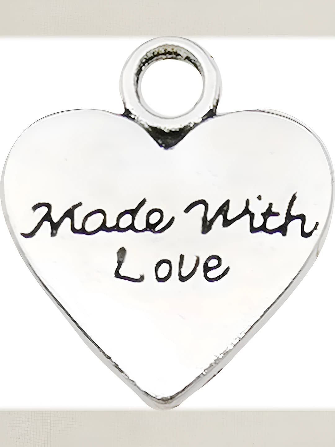 Yurak madewithlove harflari 17x19mm-2.1g