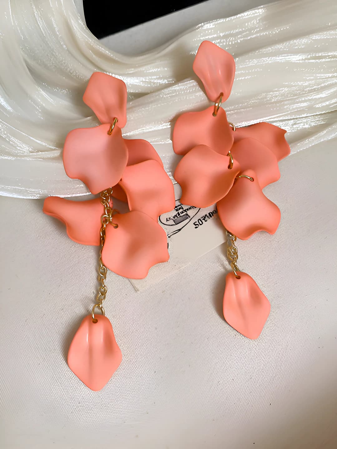193# Silver - Pink tassel