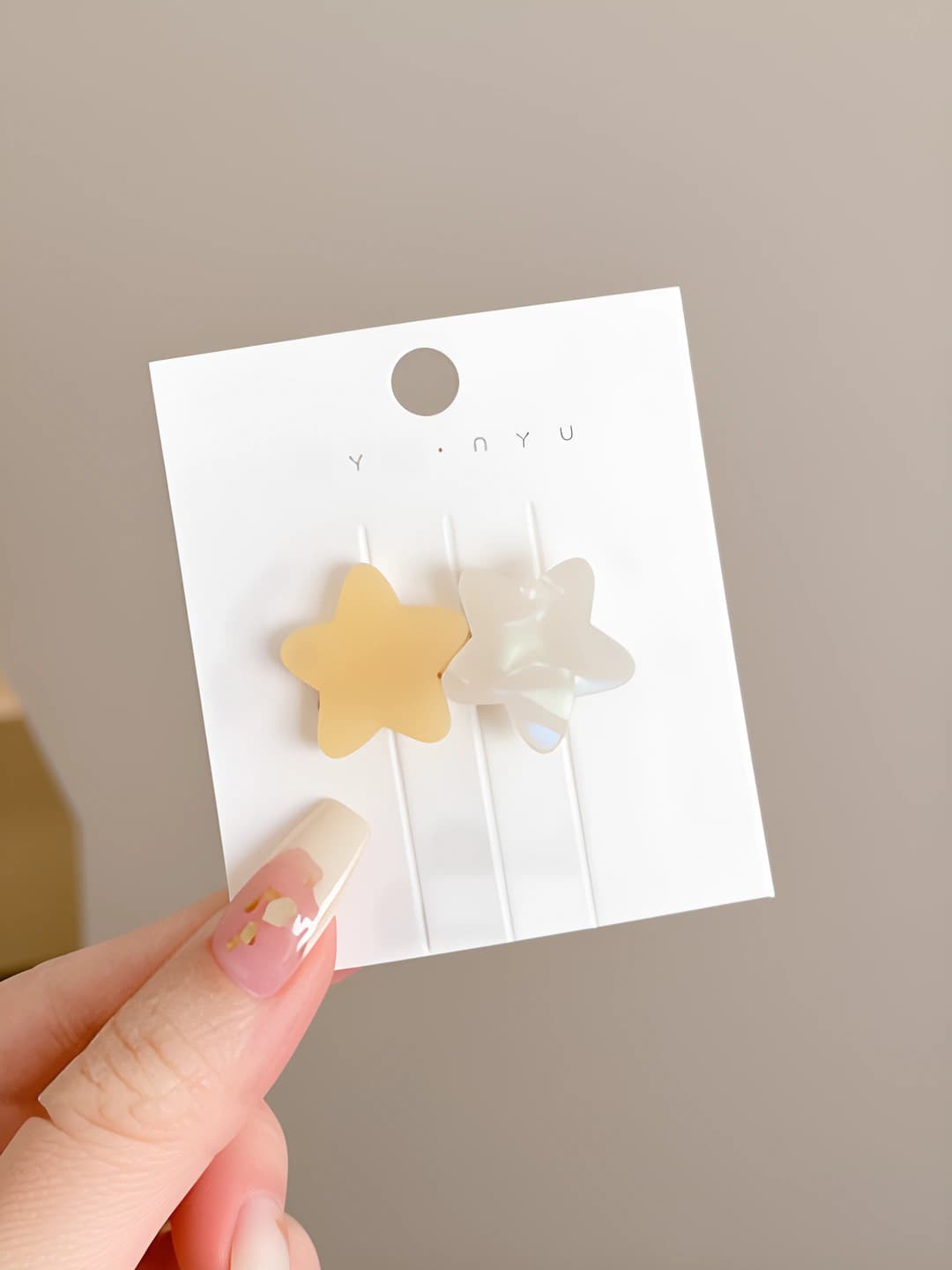 Yellow star, 1 pc