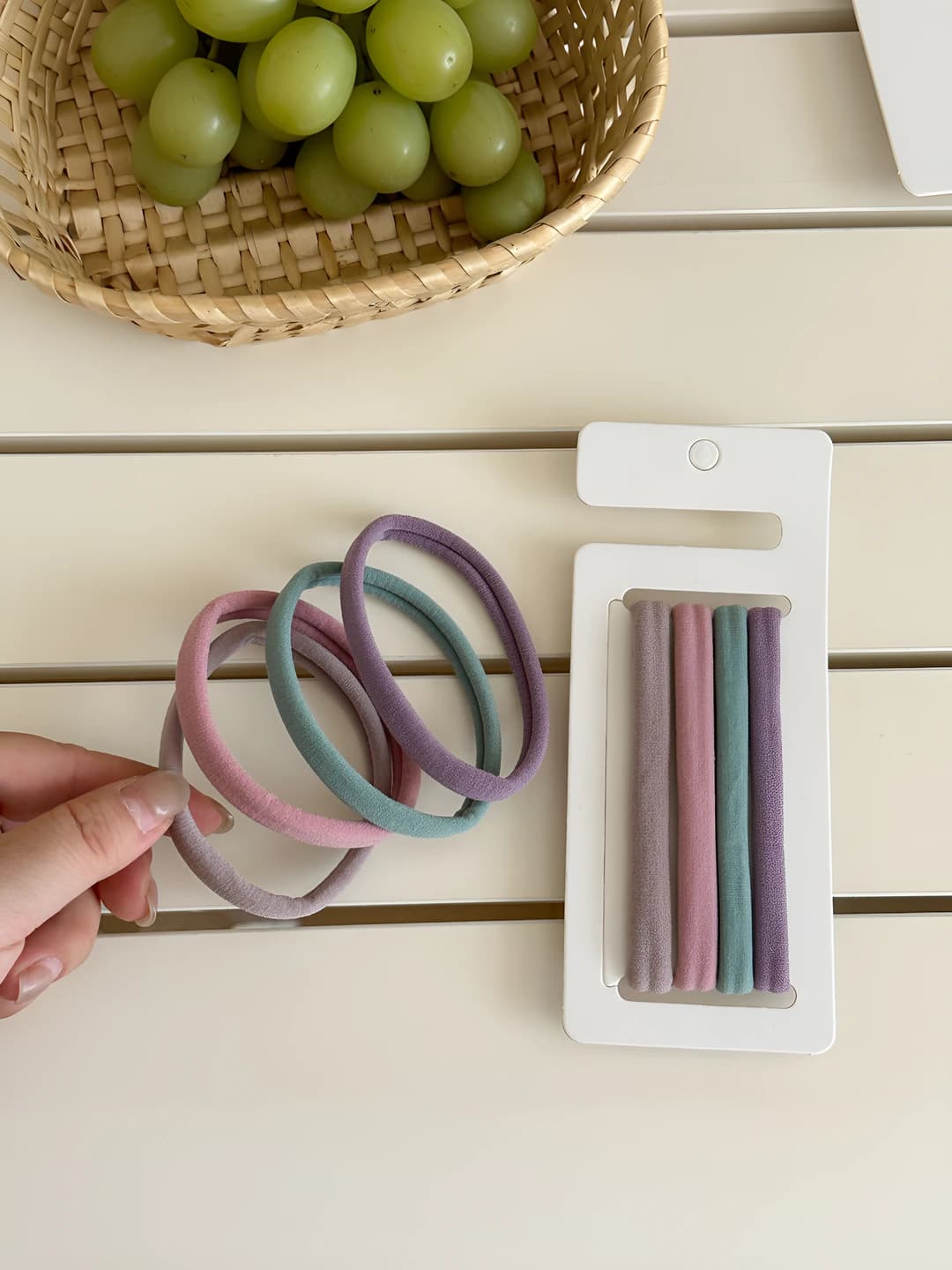 Pink-purple, 4 pcs
