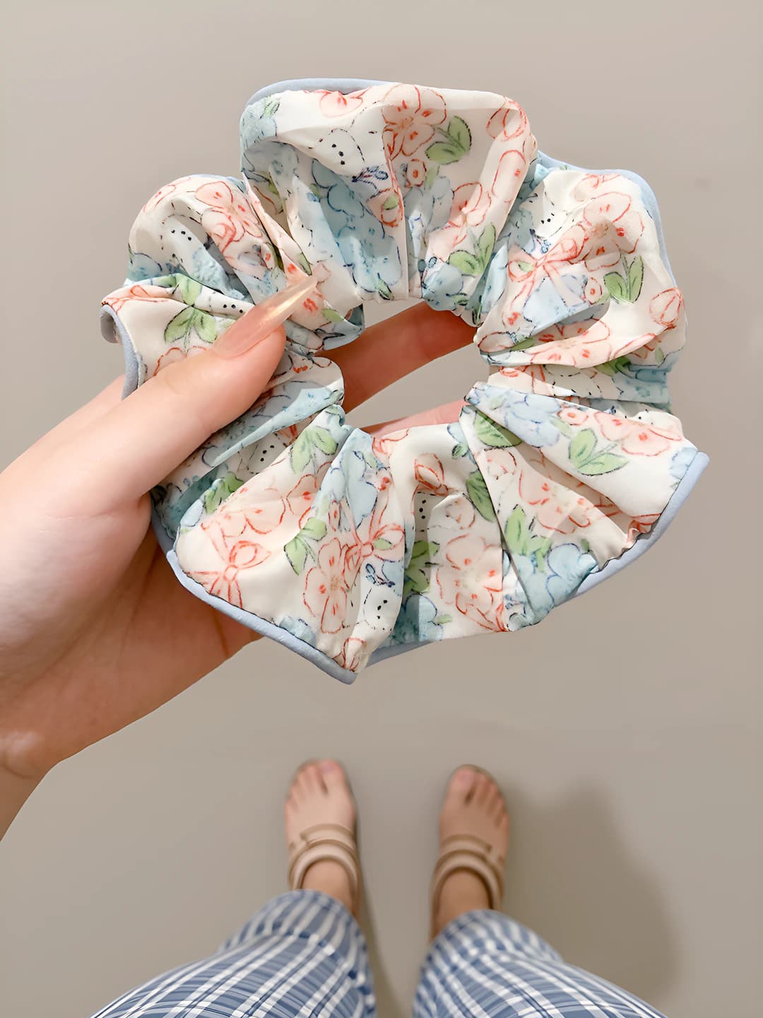 Blue flowers 14 cm