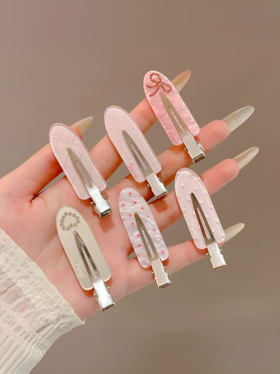 26# Seamless light pink, 6 pcs