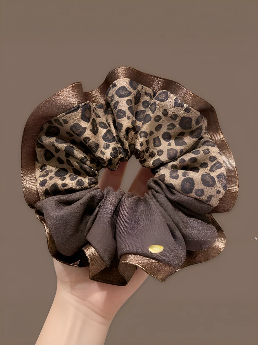 1# Leopard print headband 13.5 cm