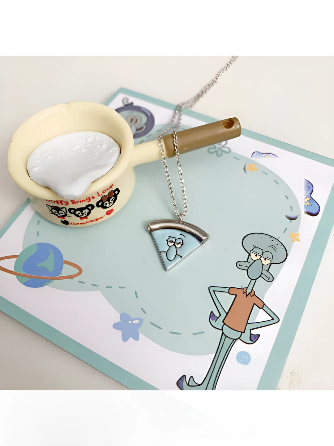 Squidward magnetic bracelet