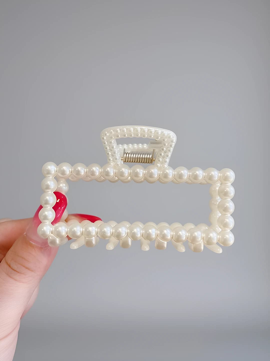 Rectangular clip, 7.5 cm