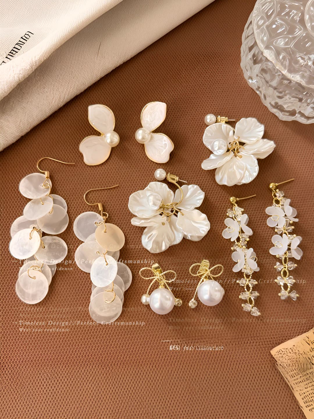 Women's tassel earrings with six-pointed star design, geometric shape, beach vacation style