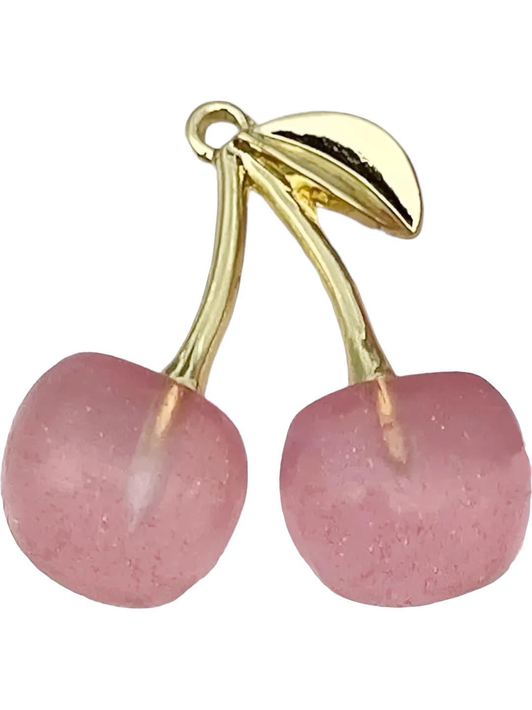 Kc oltin shaffof pushti oltin puxli shisha 3D olcha 30x28mm-4.3g