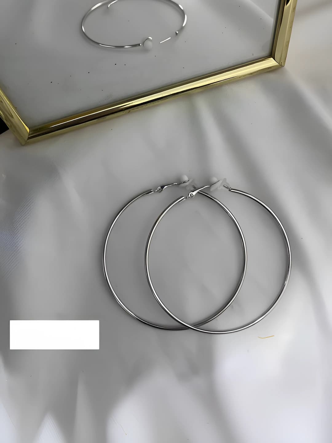 16# Large hoop ear clips 7cm