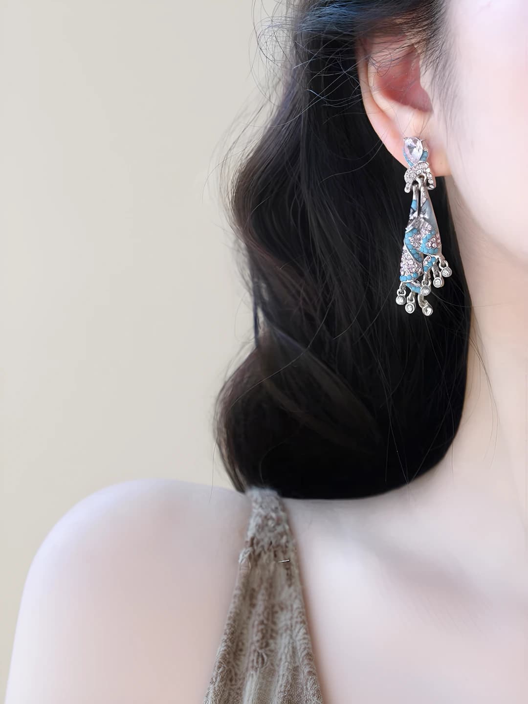 15# Silver post - Silver - Blue - Pink
