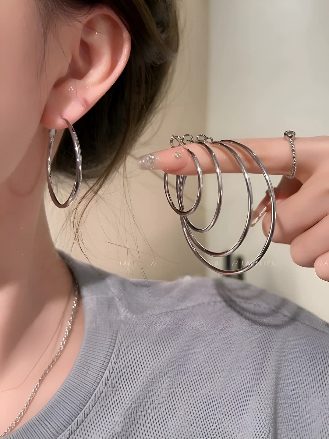 1# Серьги - 6cm