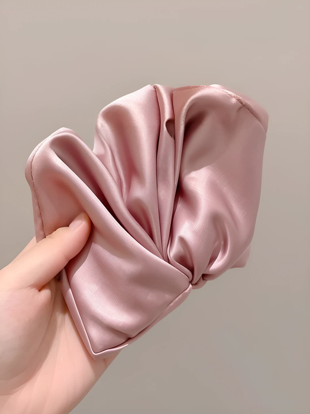 Large, pink