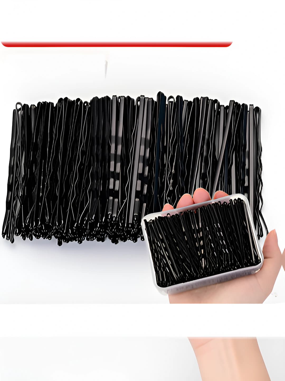 7# 6 cm 50 pcs wavy clip