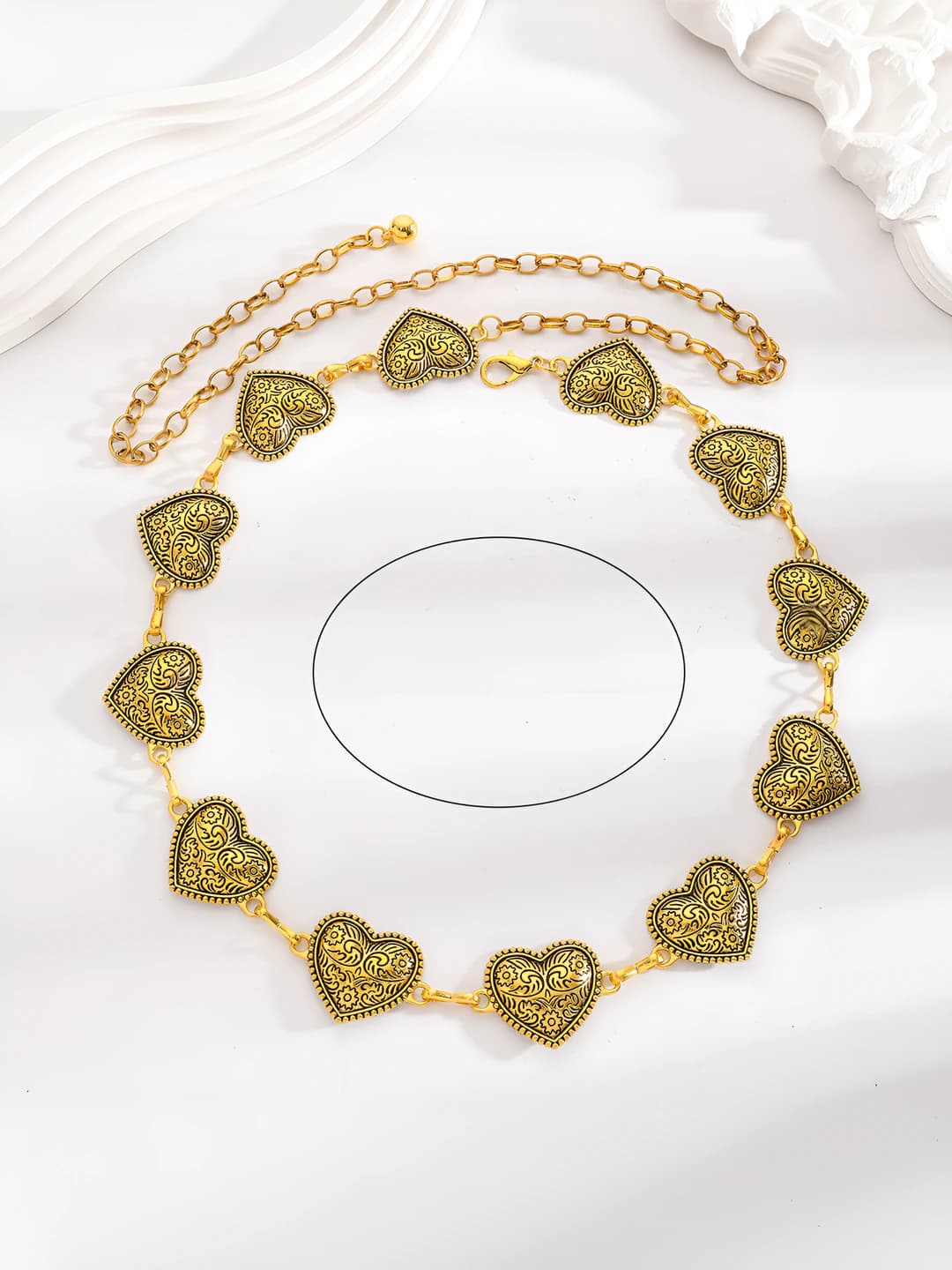 06# Gold heart