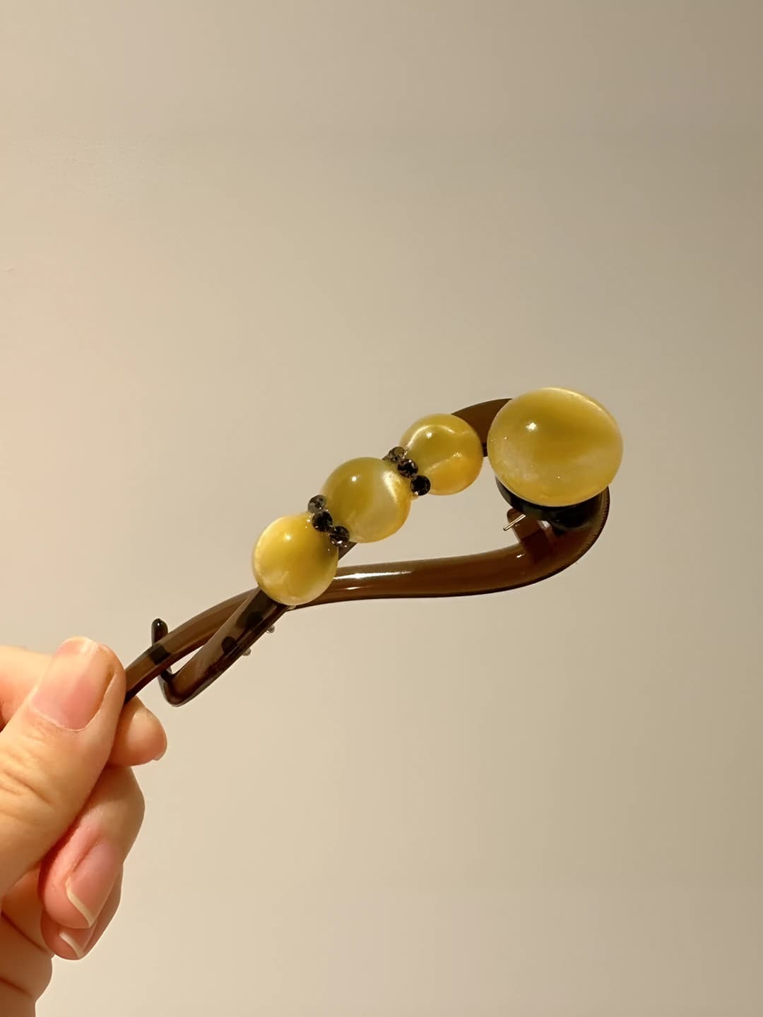 3# Yellow - base clip 10.5 cm