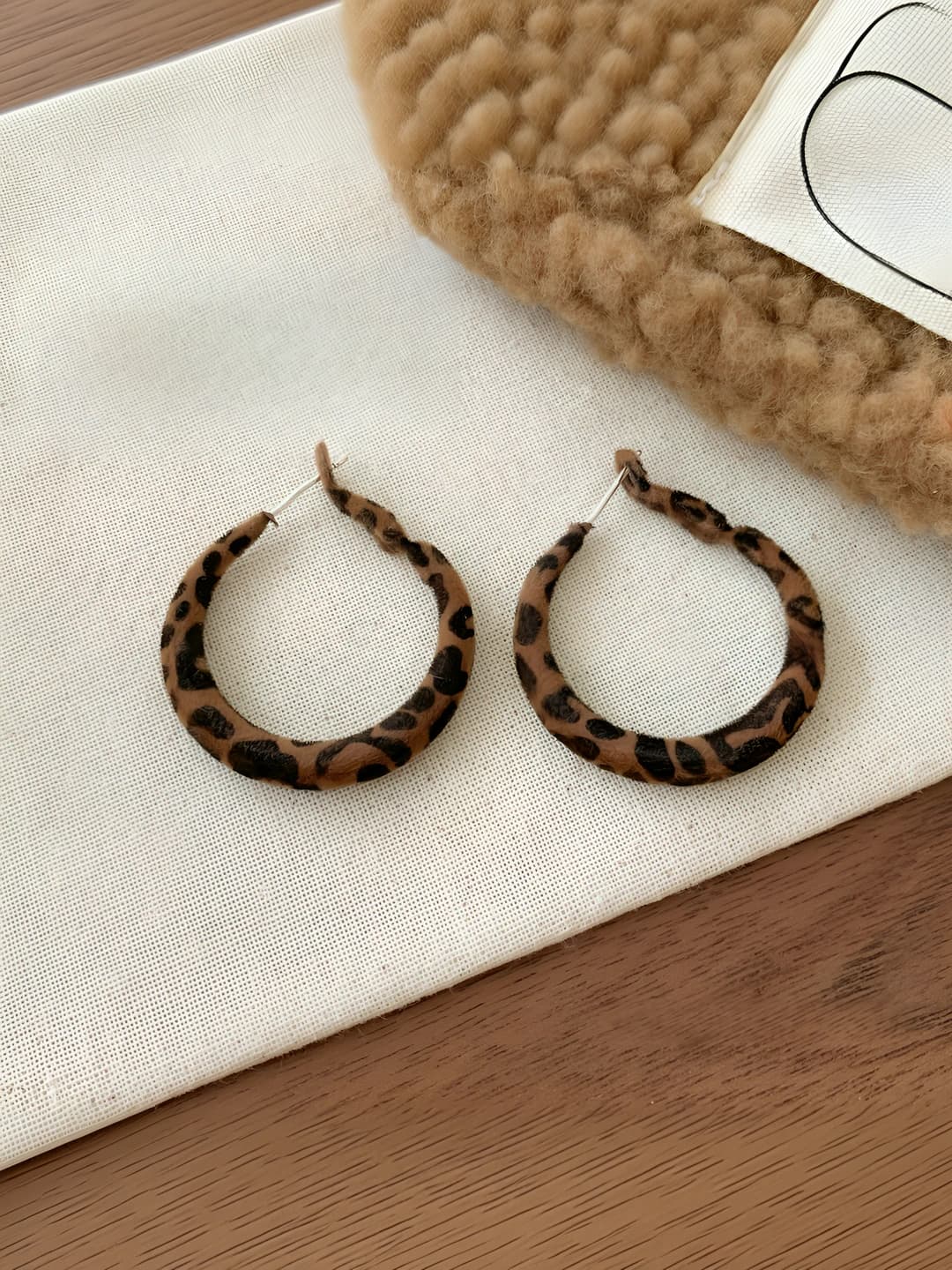 Leopard round hoop 3 cm
