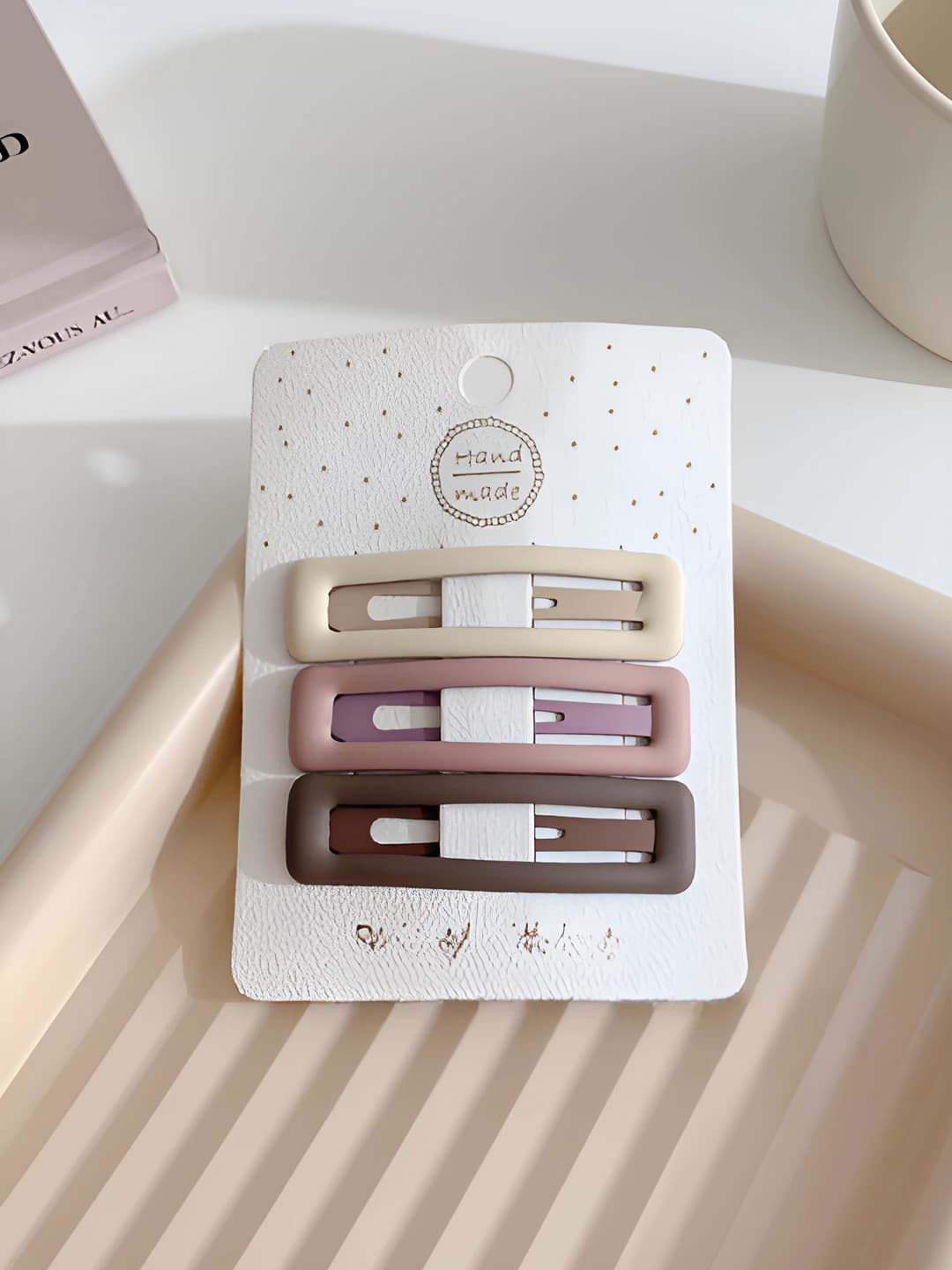 Rectangle 3-piece set 6cm