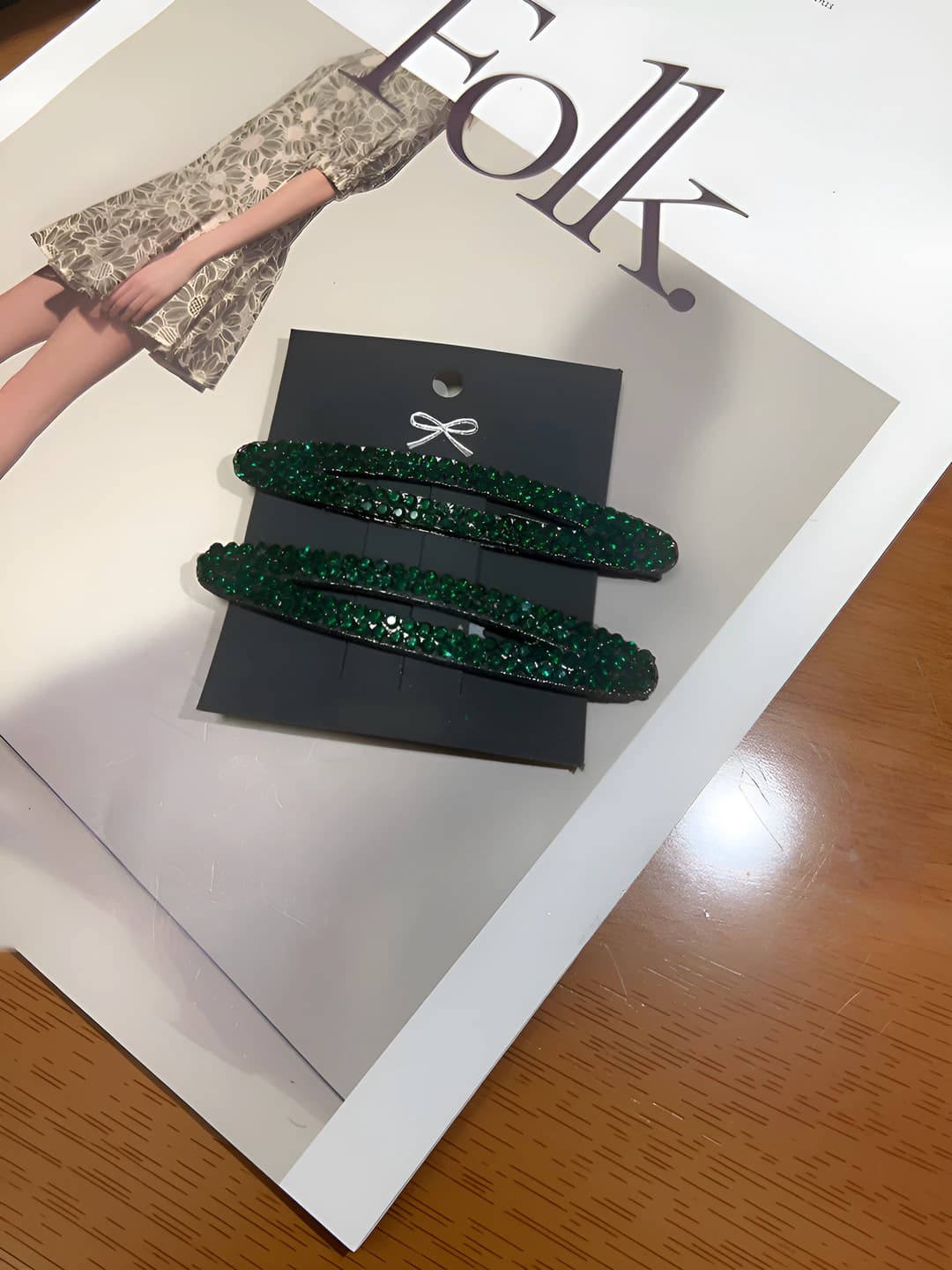 3# Vintage green, pair