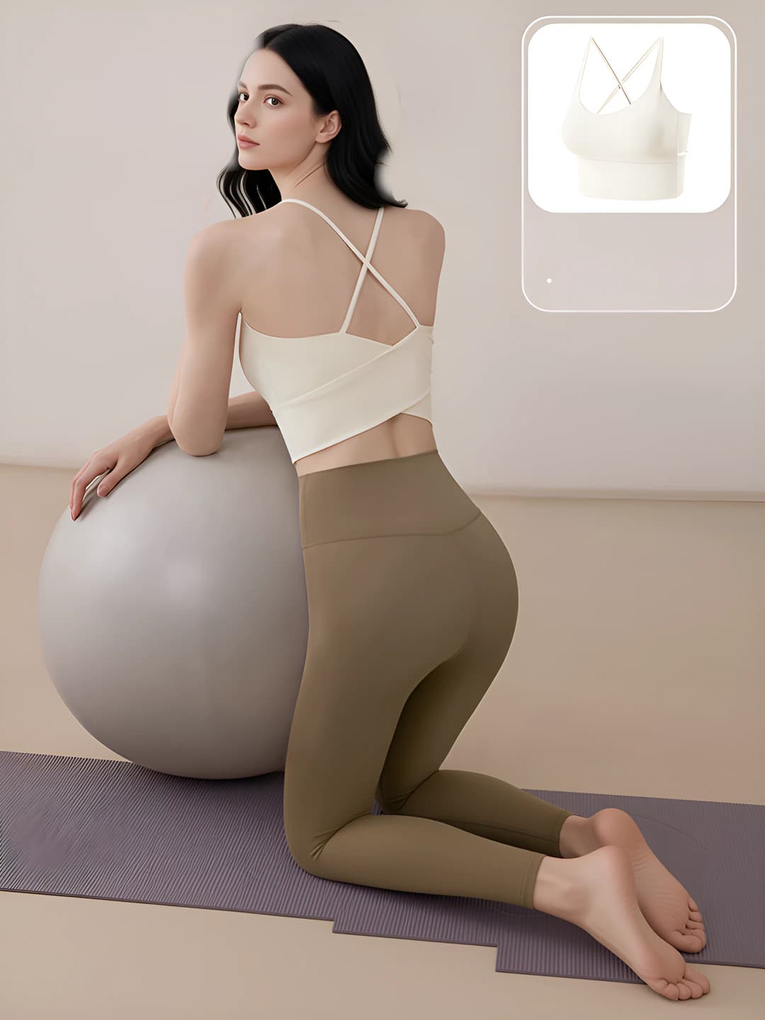 Beige-apricot (open back)