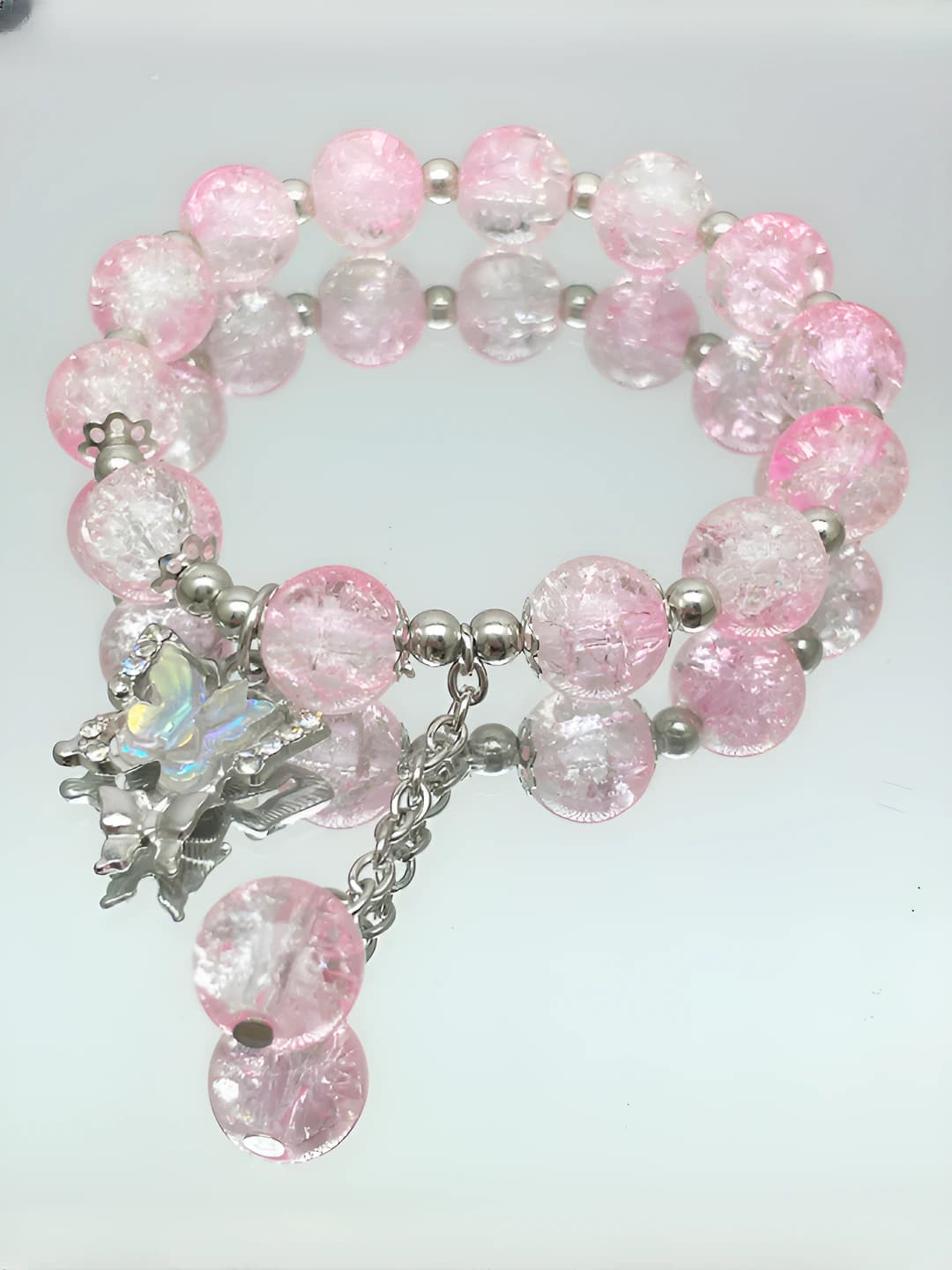 Pink burst floral