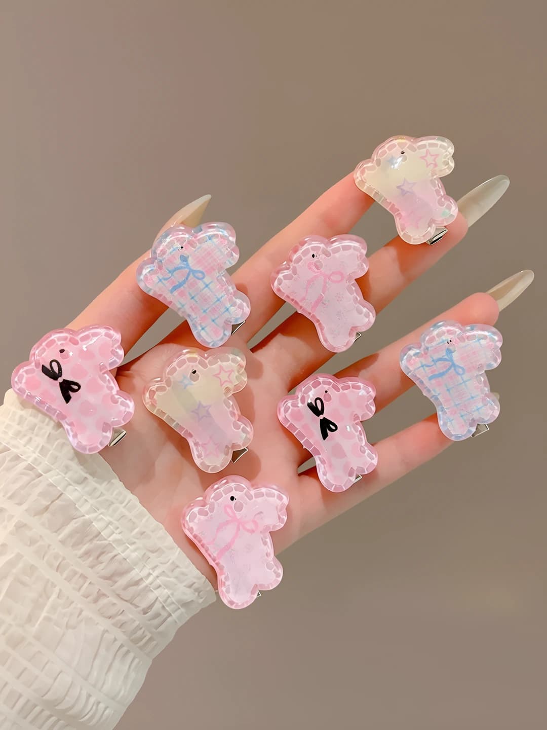 15# Розовый кролик, 8 шт