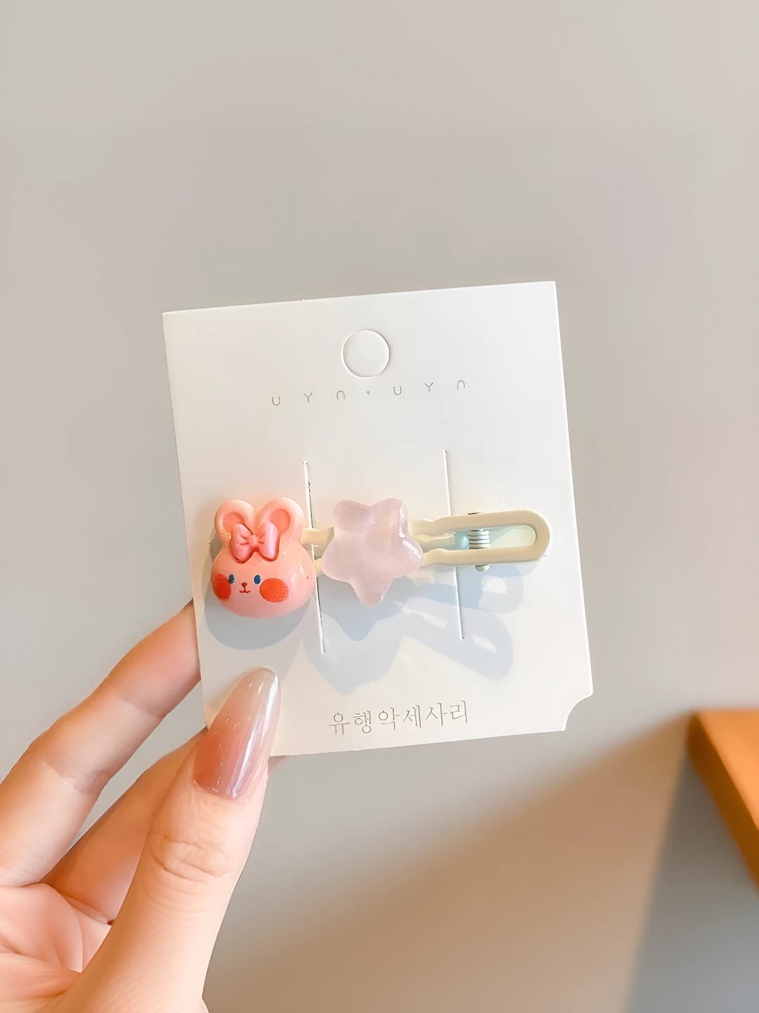 Pink rabbit, 6 cm